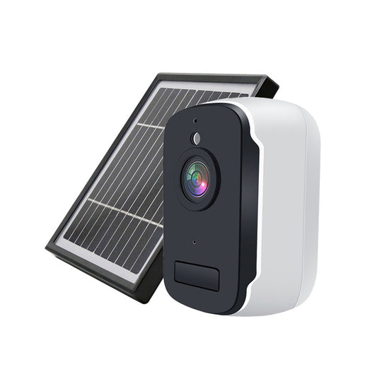 Wireless Solar Security Camera WiFi Solar Camera Outdoor Home Surveillance PIR Motion 1080P Video Night Vision No light