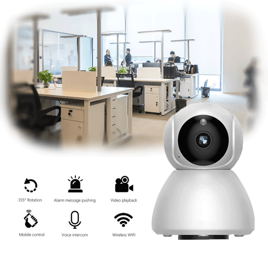IP Camera Home Security Camera with Rotatable Night Vision Motion Detection WiFi Camera for Home Office Baby Monitor V380